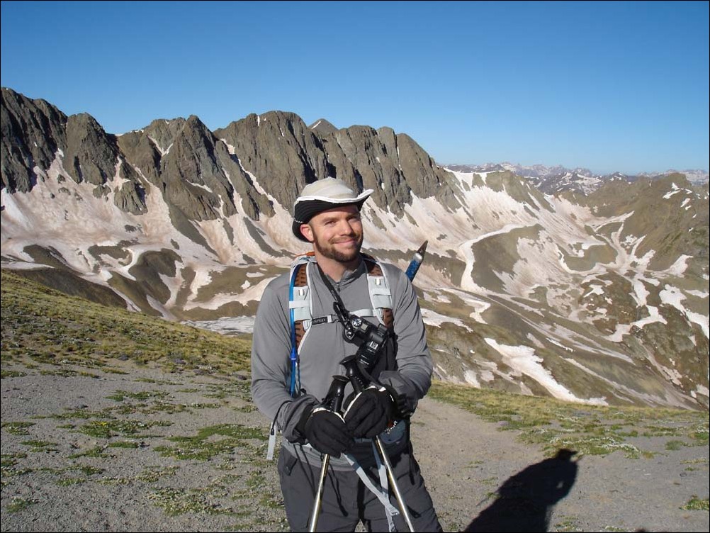 Matt Payne with American Peak